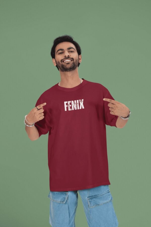 Maroon Angel Wings Tee - Built for Streets