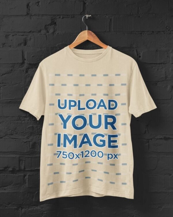 Biege Custom Tee – Design Your Own Style